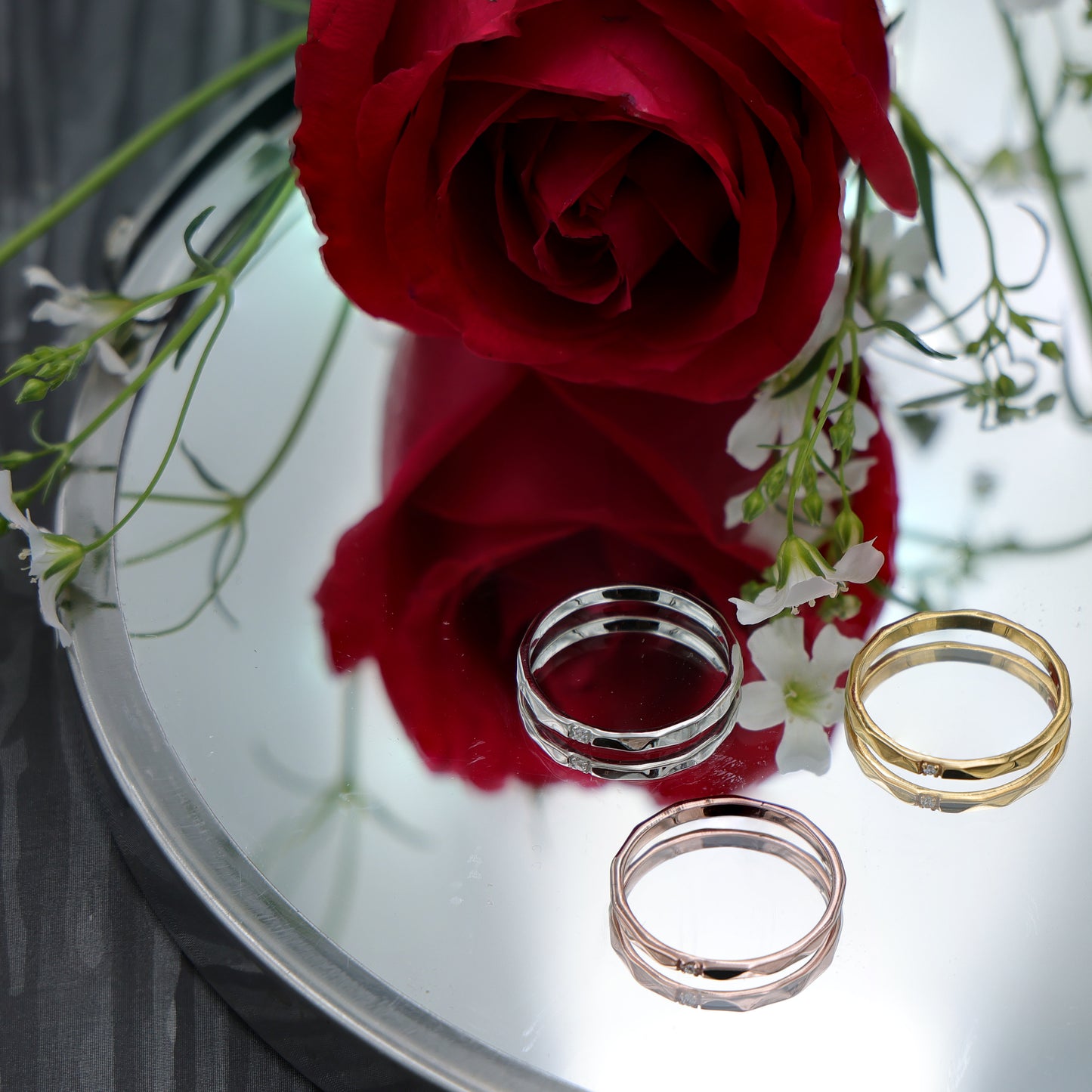 SPARKLE STACKER RING