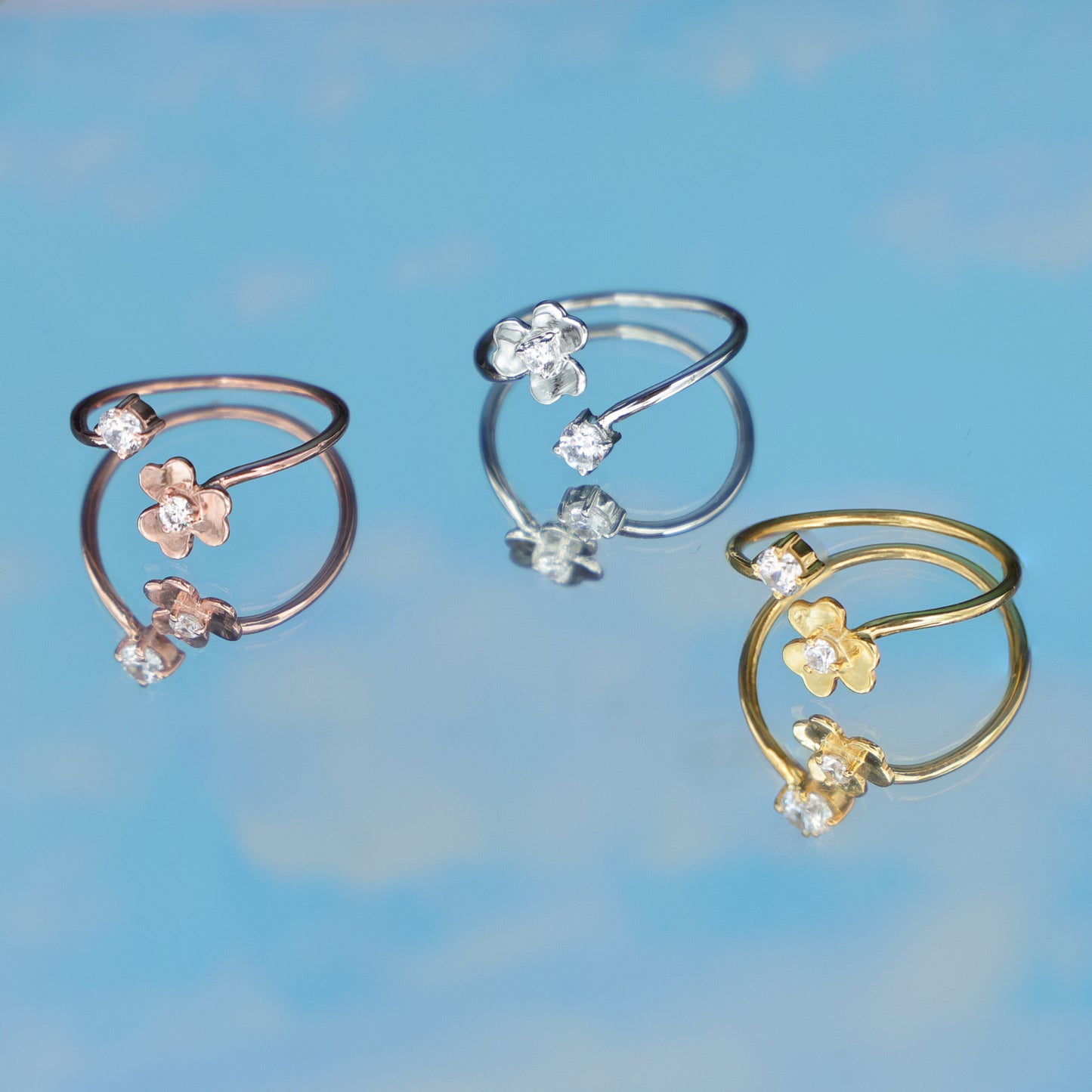 FLORAL SPARK RING