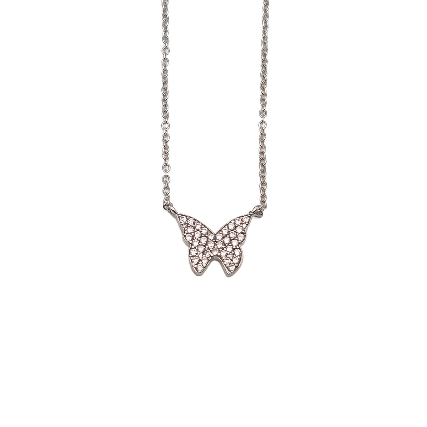 BUTTERFLY PENDANT NECKLACE