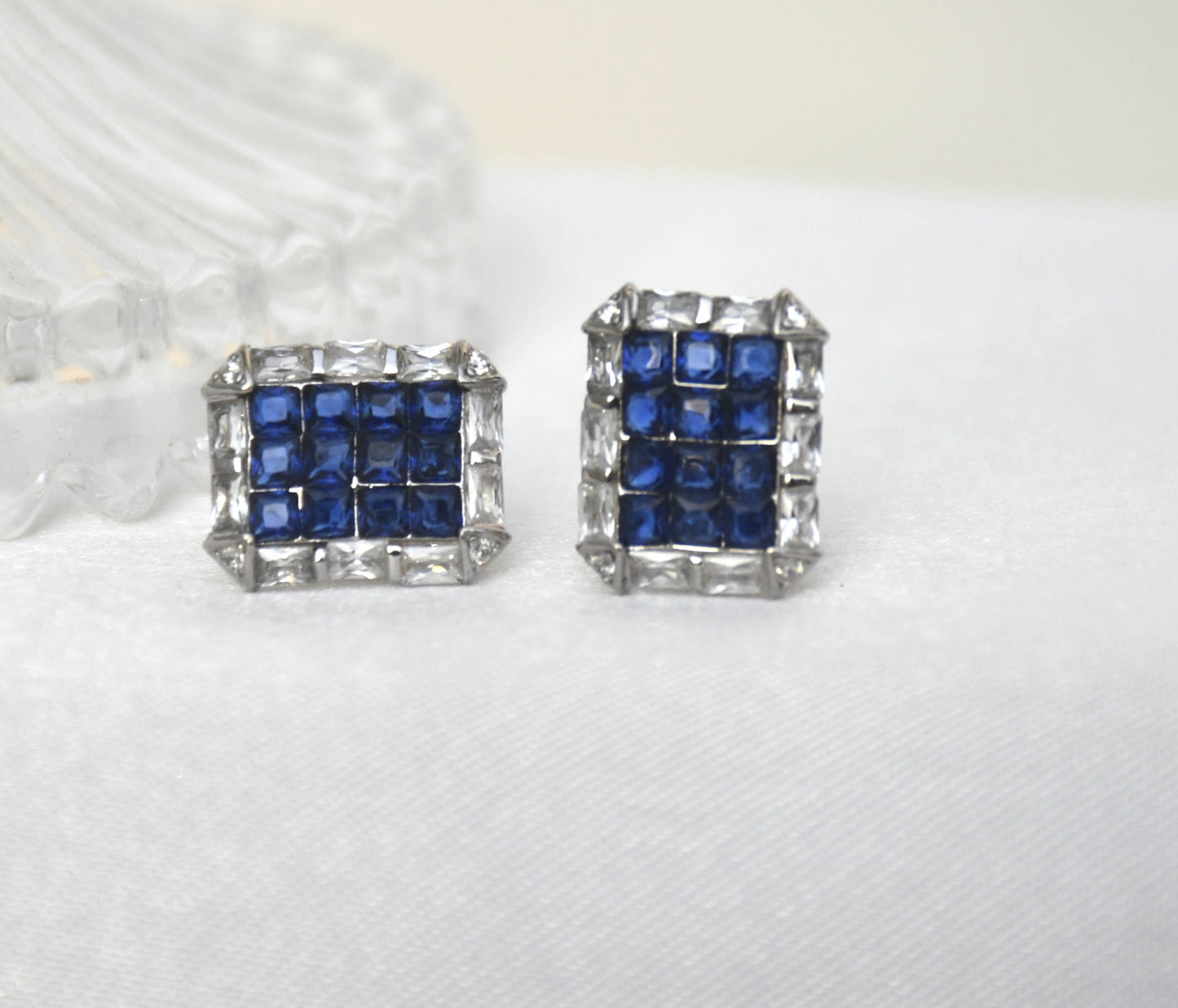 SAPPHIRE BLUE DIANA PENDANT SET