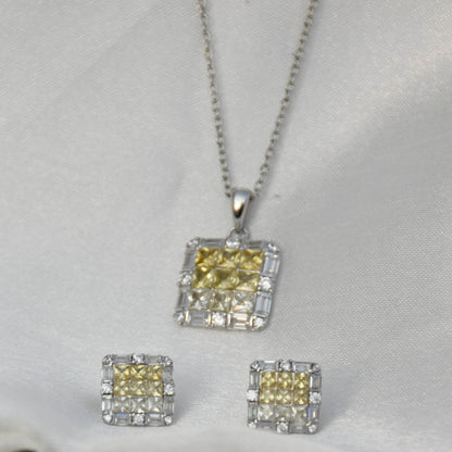 CLASSIC CLUSTER PENDANT SET