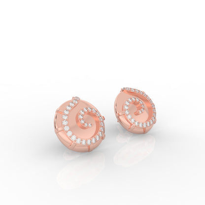 SWIRL STUDS