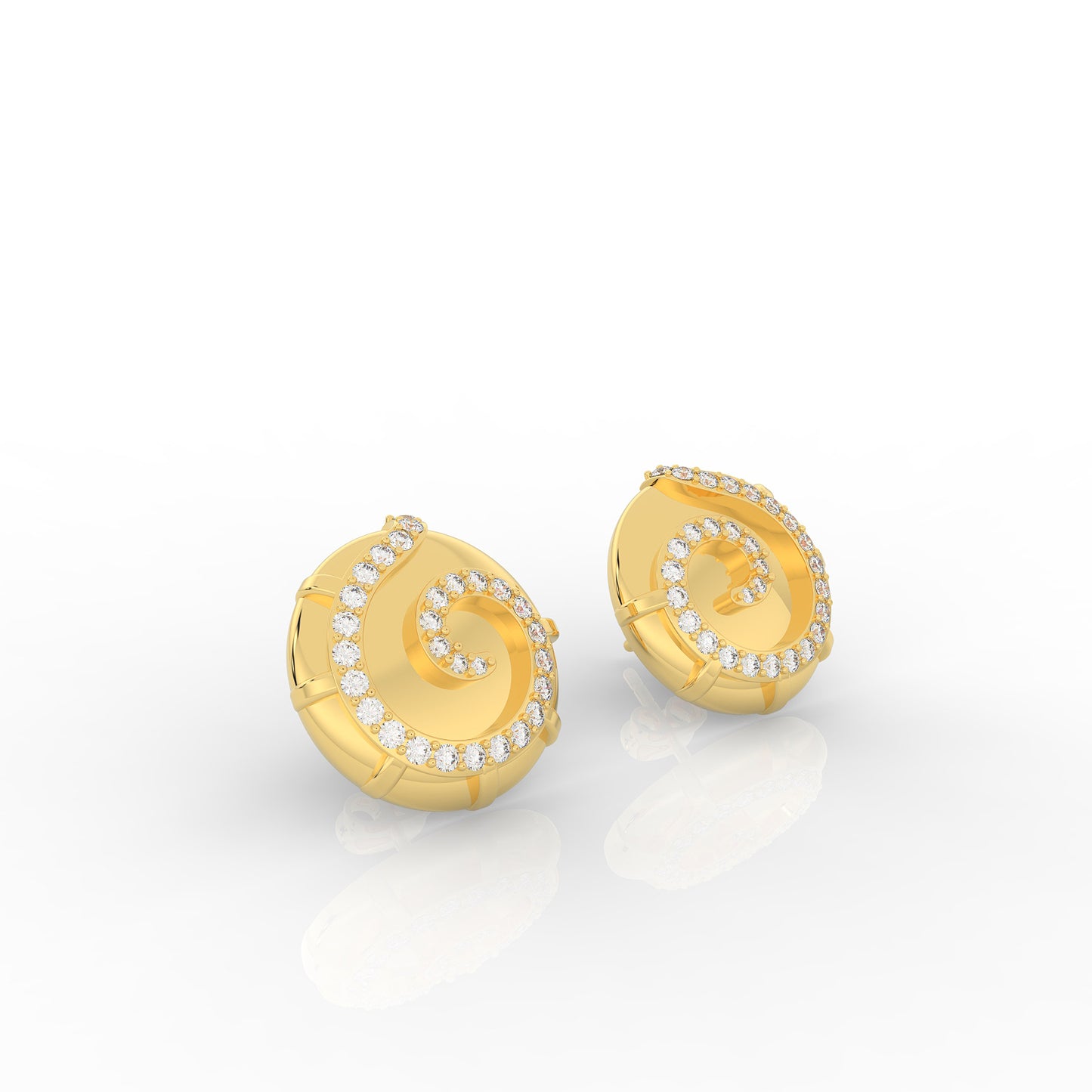 SWIRL STUDS